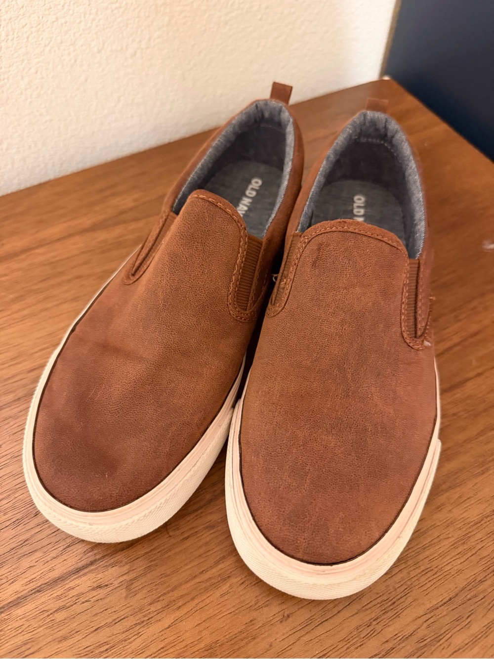 Old Navy Slip-On Casual Shoes in Brown